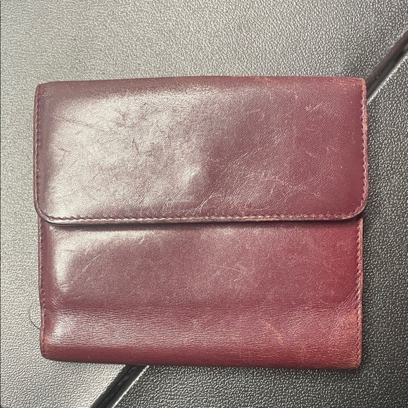 Gucci Maroon Leather Card Holder - Picture 7 of 9